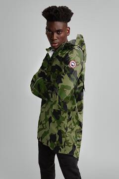 Chamarras Canada Goose Hombre Outlet - Seawolf Chubasquero Verdes DC0536978